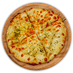 10" Garlic Pizza Bread With Mozzarella Cheese 