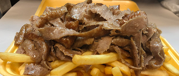 Chips & Donner Meat  Regular 