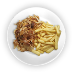 Chips & Chicken Donner  Regular 