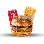 Cheese Burger Meal 