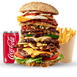 Sky Burger Meal 