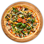 Vegetarian Hot Pizza  12" 