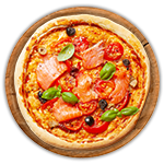 Seafood Second Choice Pizza  10" 