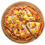 Polynesian Pizza  8" 