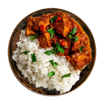 Chicken Bhoona & Rice 