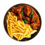 Chicken Bhoona & Chips 