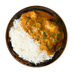 Chicken Madras & Rice 