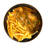 Chicken Madras & Chips 