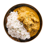 Chicken Korma & Rice 